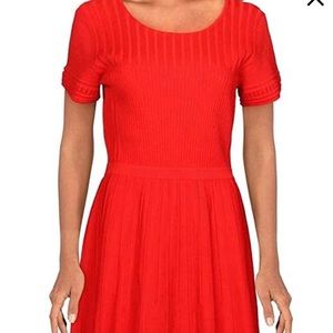Parker red knit dress. Brand new. With tags. Never worn.